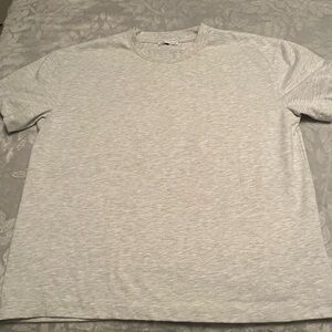 Zara Light Gray Short Sleeve Tee